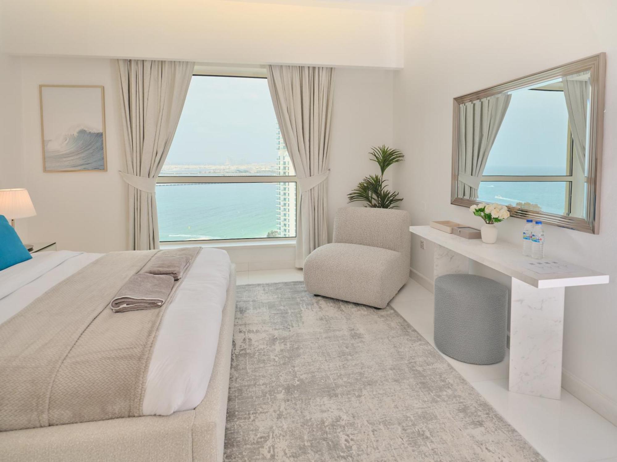 Jbr Beachfront Luxe Apartment All Rooms Sea Facing Dubai Exterior photo