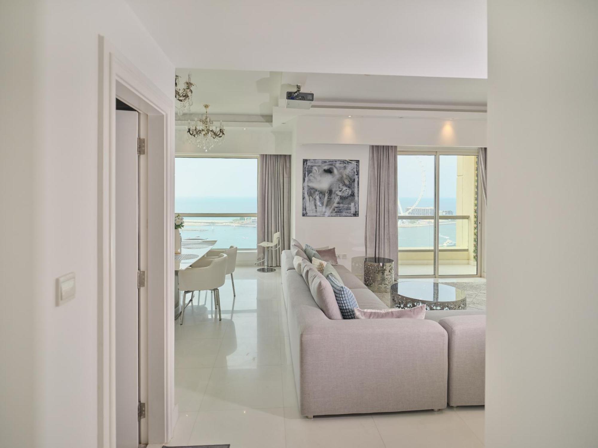 Jbr Beachfront Luxe Apartment All Rooms Sea Facing Dubai Exterior photo